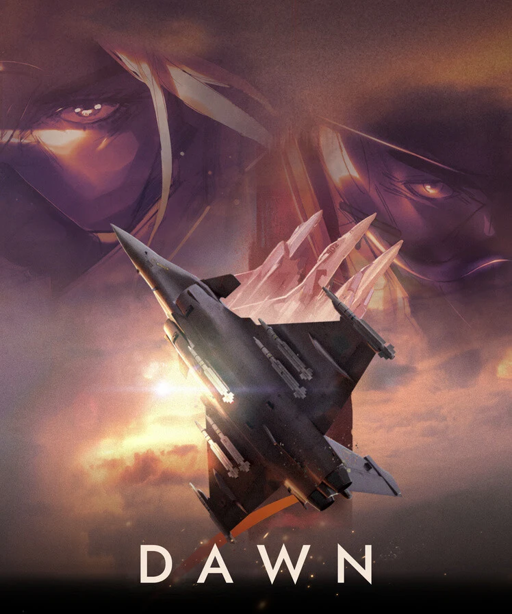 Official DAWN AEROWAR portrait artwork for the Flight Vector preview.